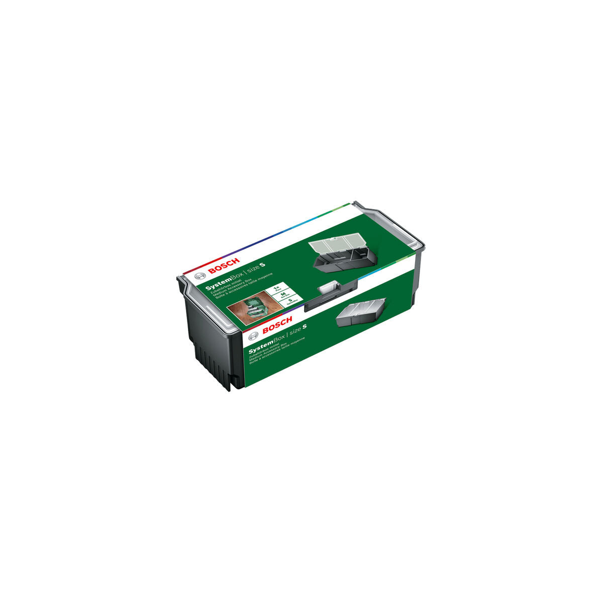Regál BOSCH černý polypropylen 10x23x8 cm – obrázek 4
