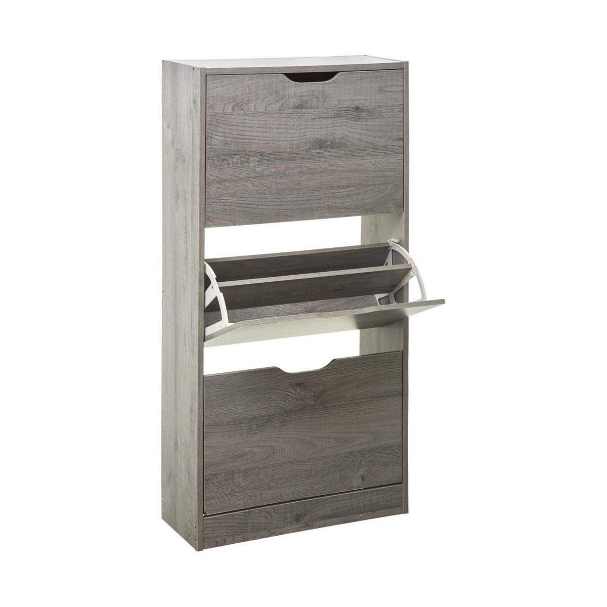 Botník 5five Simply Smart Světle šedá Dřevo 115 x 60 x 24 cm – obrázek 2