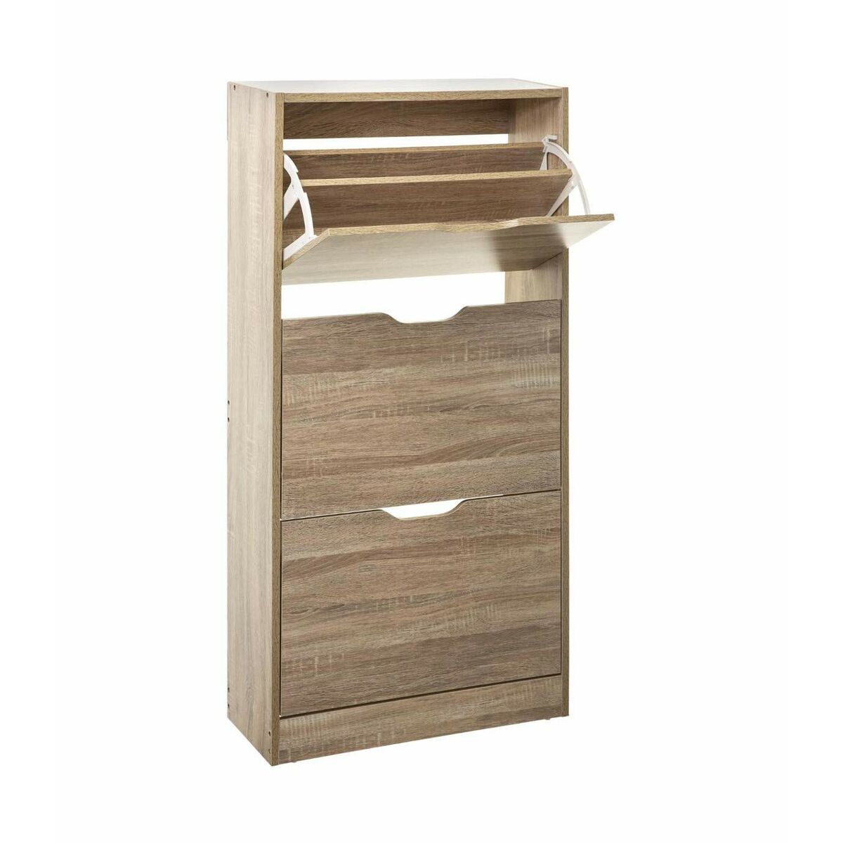 Botník 5five Simply Smart přírodní dřevo 115 x 60 x 24 cm – obrázek 2