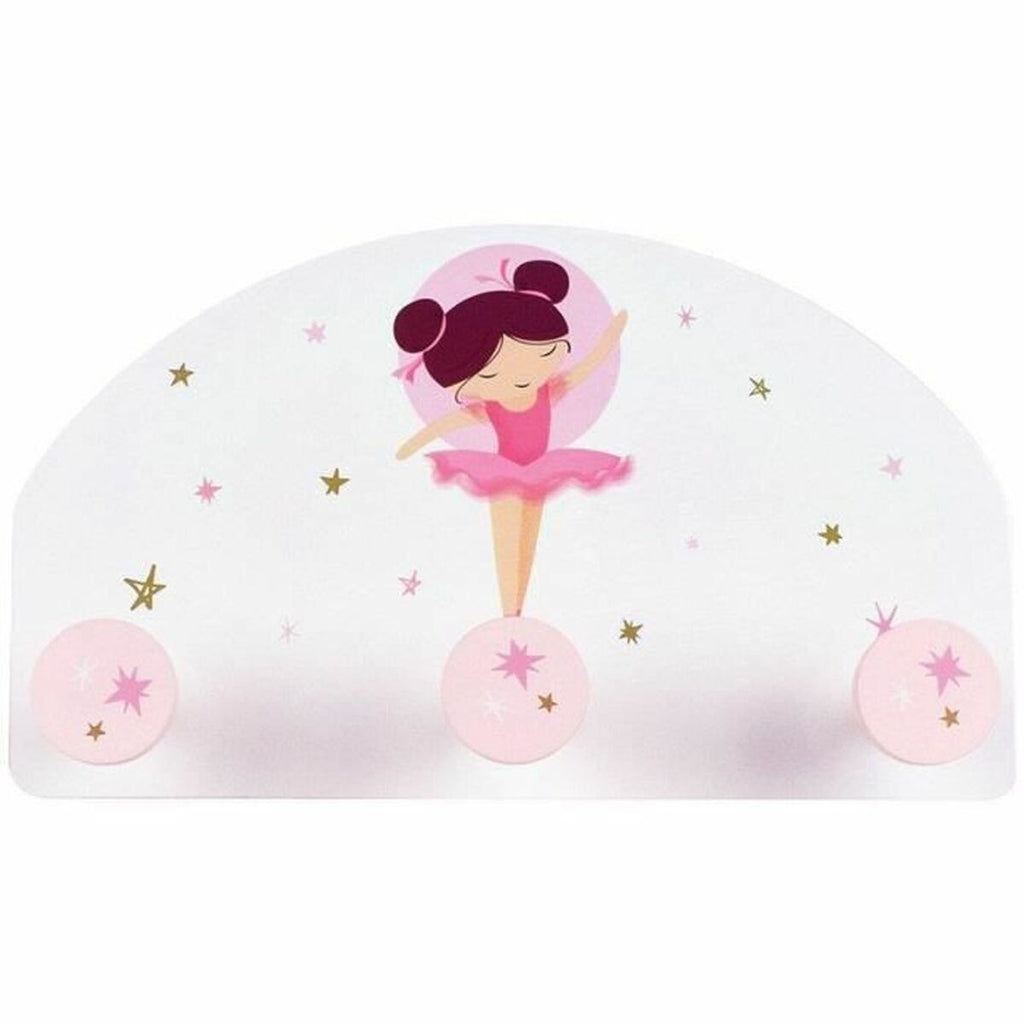 Nástěnný věšák Fun House pro děti 37 x 21,5 x 68 cm