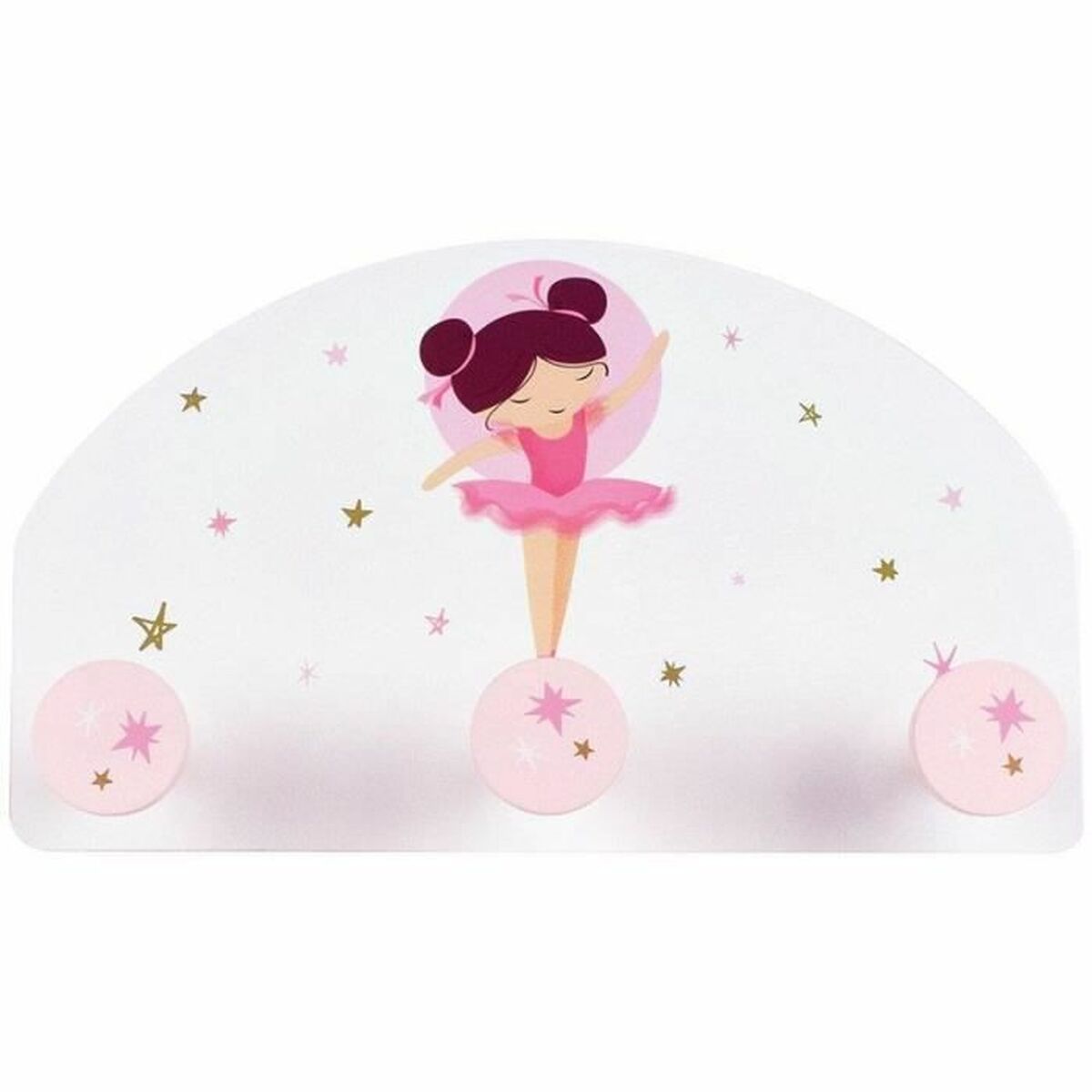 Nástěnný věšák Fun House pro děti 37 x 21,5 x 68 cm
