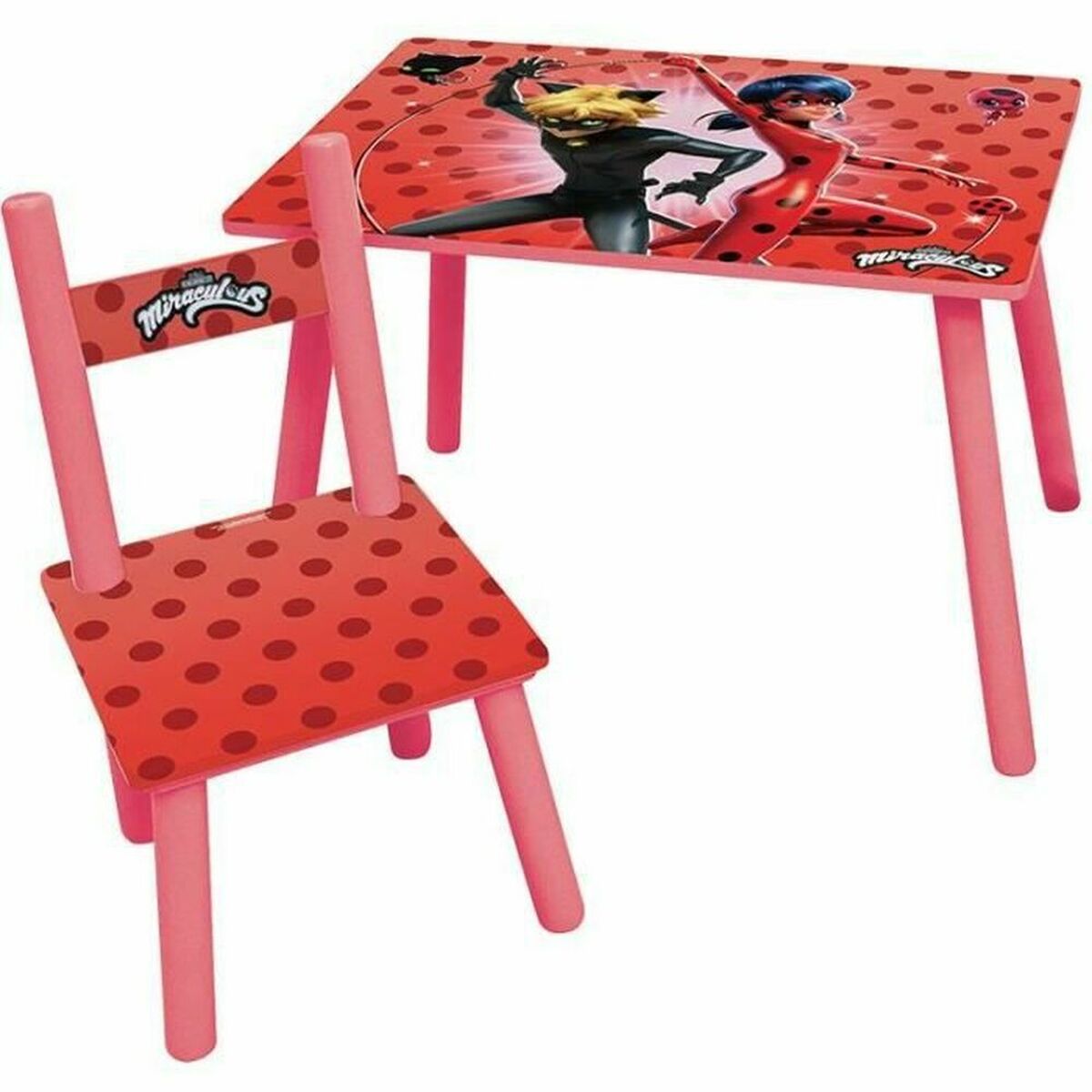 Dětský set stůl a židle Fun House Ladybug