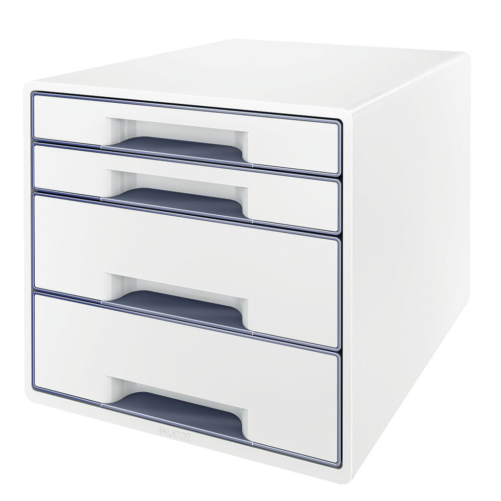 Zásuvkový box Leitz WOW CUBE bílý 25x33x7 cm bílý