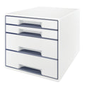 Zásuvkový box Leitz WOW CUBE bílý 25x33x7 cm bílý