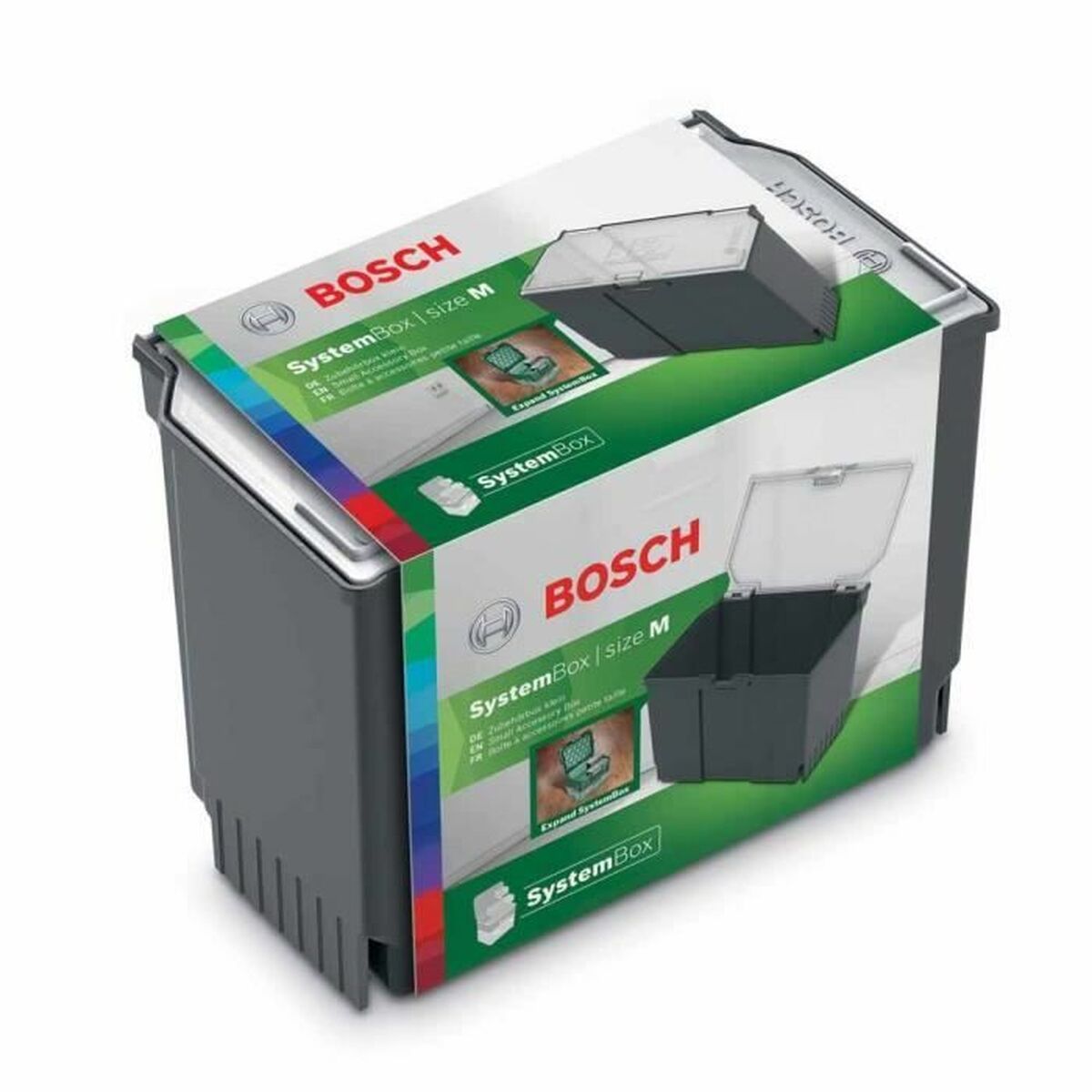 Regál BOSCH černý polypropylen 13x25x14 cm – obrázek 4