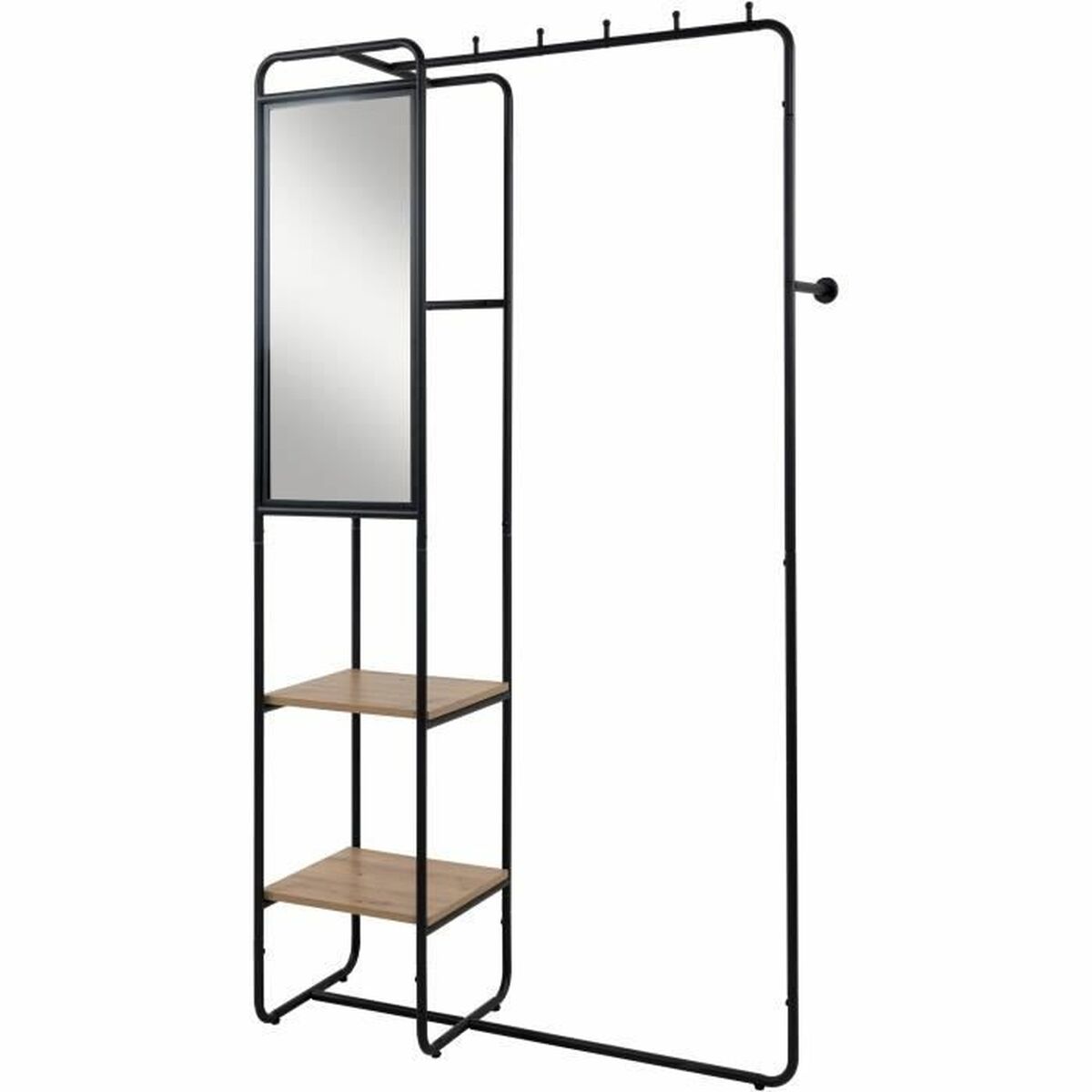 Vstupní prostor černý 100 x 185 x 37 cm – obrázek 5