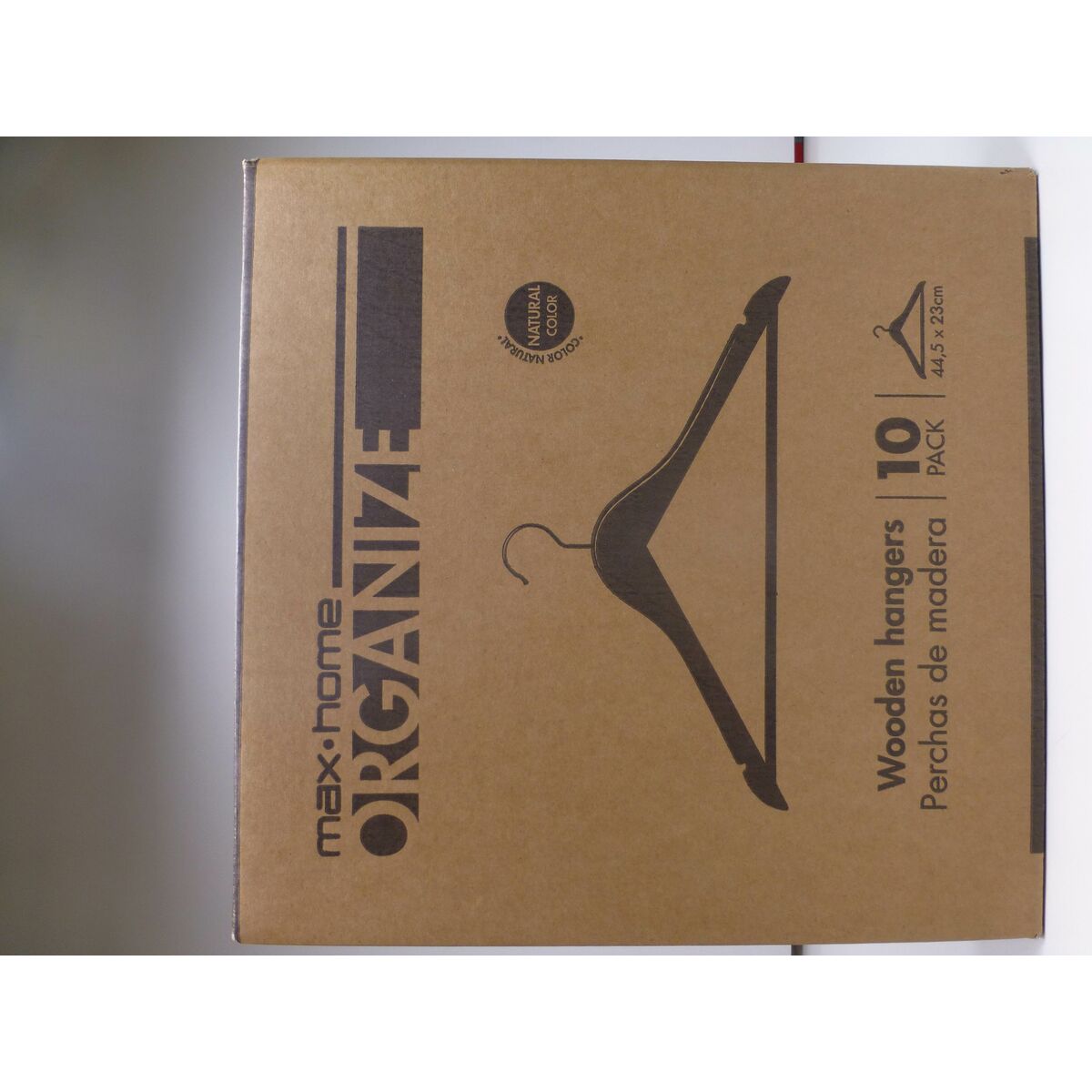 Sada ramínek Max Home přírodní Dřevo Ocel 44,5 x 23 x 1 cm 10 kusů (6 ks) – obrázek 8