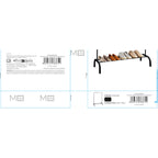 Šatní skříň MobleKit černá 18 mm 104 x 41 x 152 cm (6 kusů) – obrázek 5