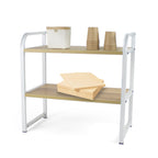 Regál Confortime dřevo kov 40 x 20 x 38,5 cm (4 kusy) – obrázek 3