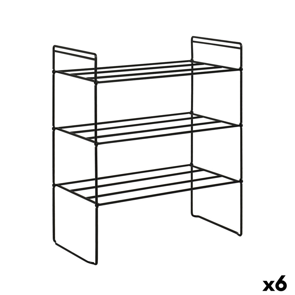 Botník MobleKit kov 49,5 x 25,5 x 59 cm (6 kusů)