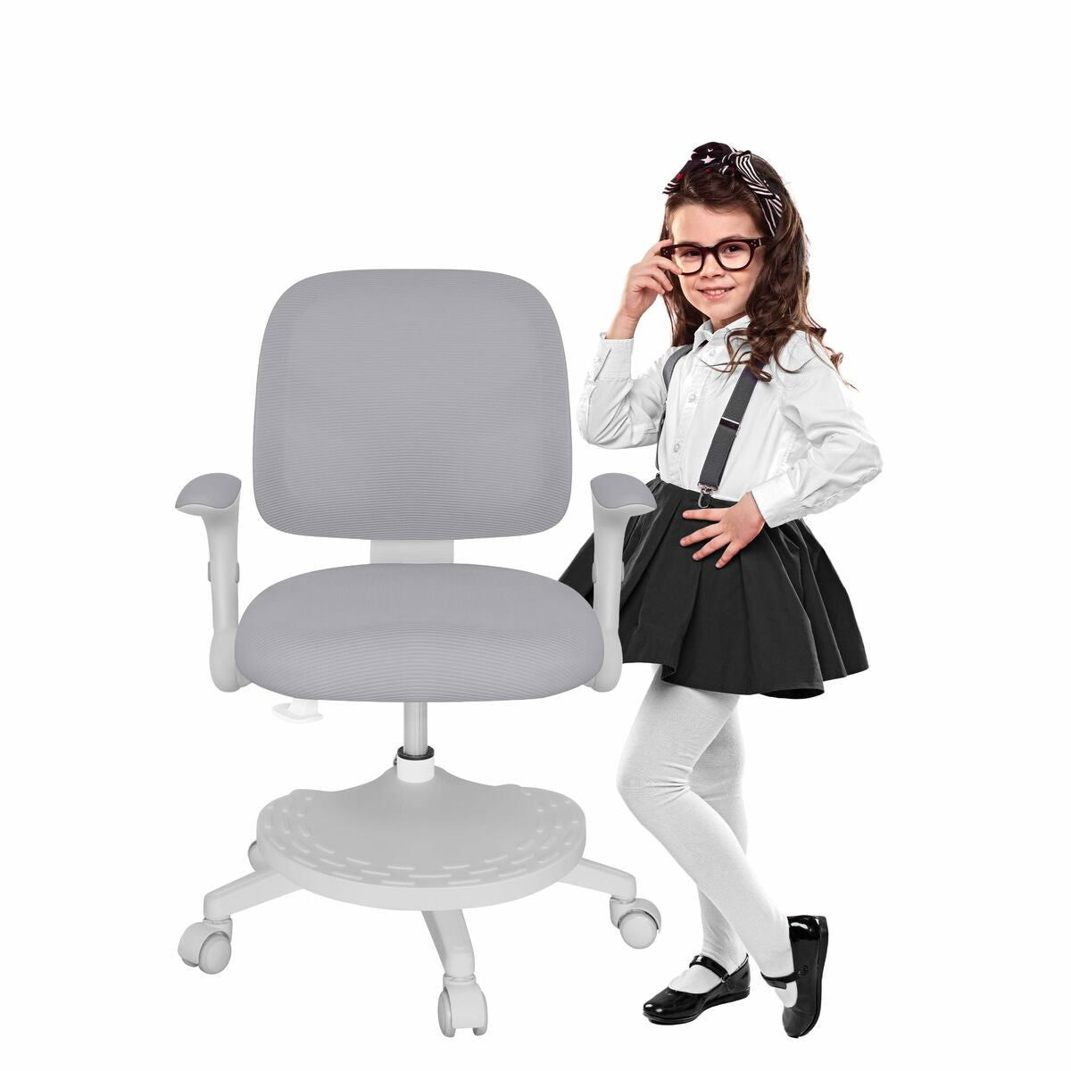 Kancelářská židle Mark Adler MA-JUNIOR 5.0 GREY Šedá – obrázek 5