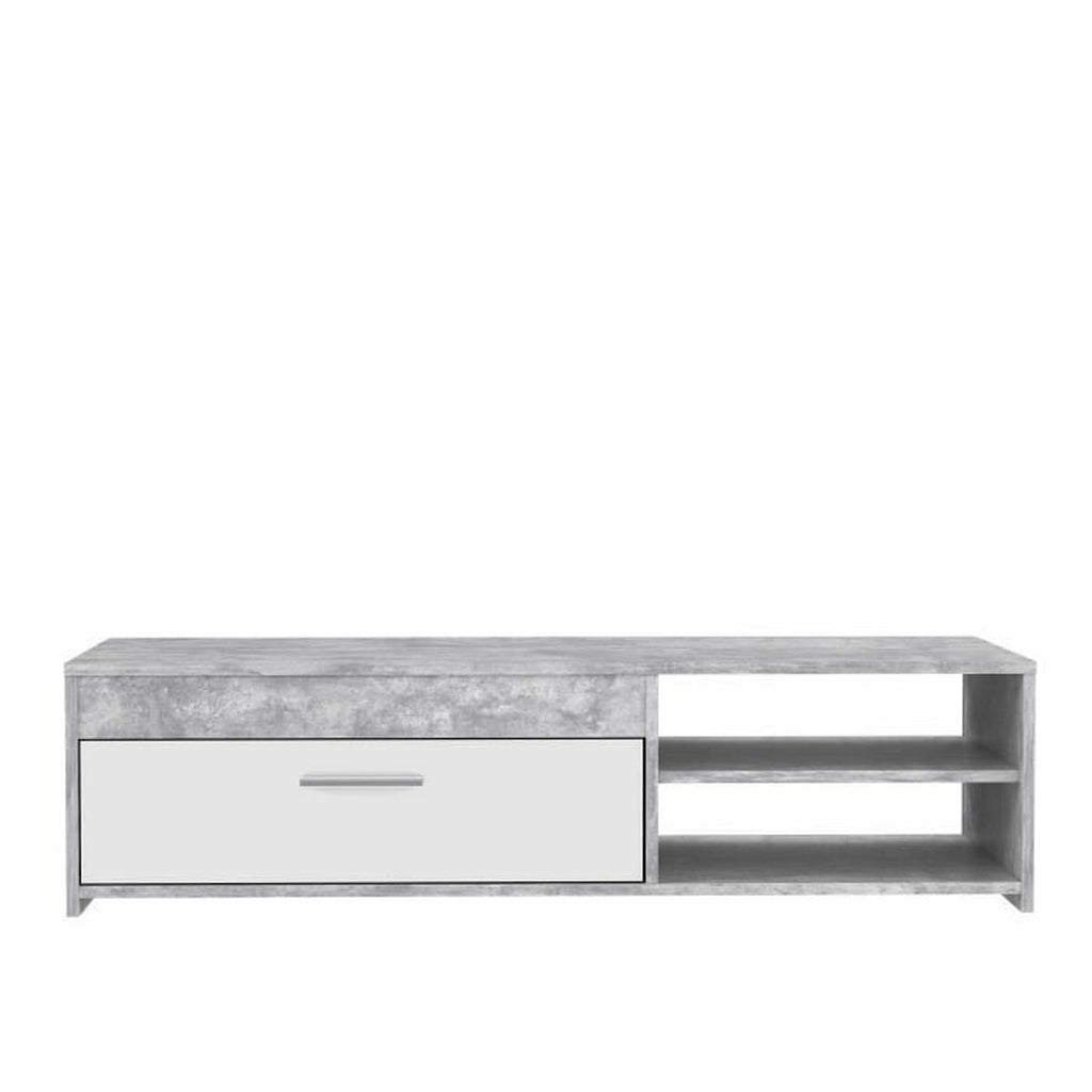 TV skříňka světle šedá (120 x 42,1 x 31,8 cm) – obrázek 2