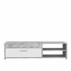 TV skříňka světle šedá (120 x 42,1 x 31,8 cm) – obrázek 2