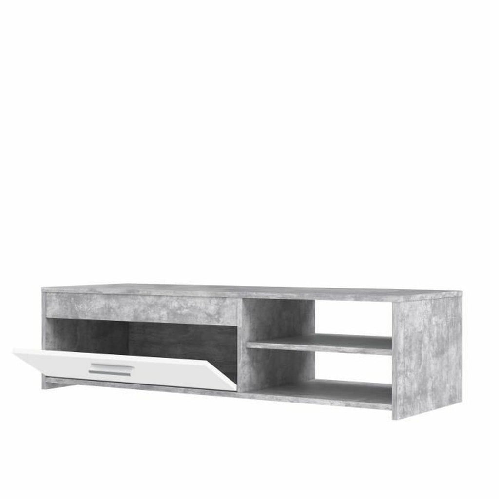 TV skříňka světle šedá (120 x 42,1 x 31,8 cm) – obrázek 3