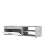 TV skříňka světle šedá (120 x 42,1 x 31,8 cm) – obrázek 3