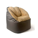 Sedák GO GIFT bronz, Oxford, ripstop, 65x115x65 cm, bronz
