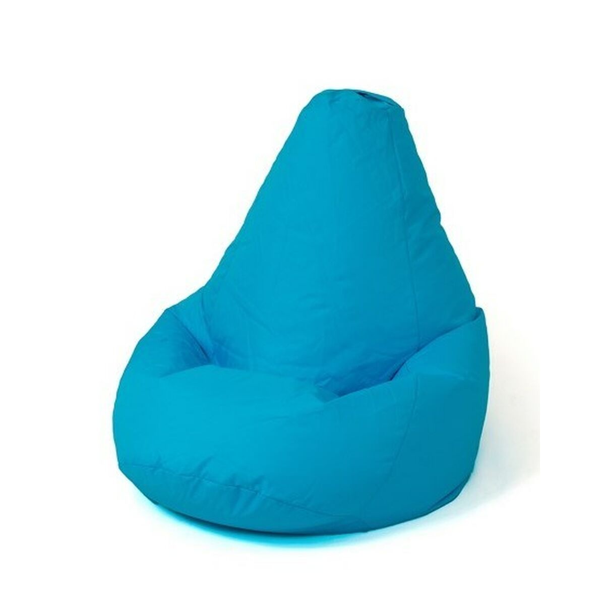 Puf GO GIFT modrý Oxford tkanina ripstop 105 x 80 cm 50x60x60 cm modrý