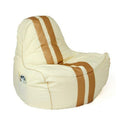 Puf GO GIFT zlatý, béžový, oxford tkanina ripstop 140 x 100 x 100 cm 140 x 100 cm