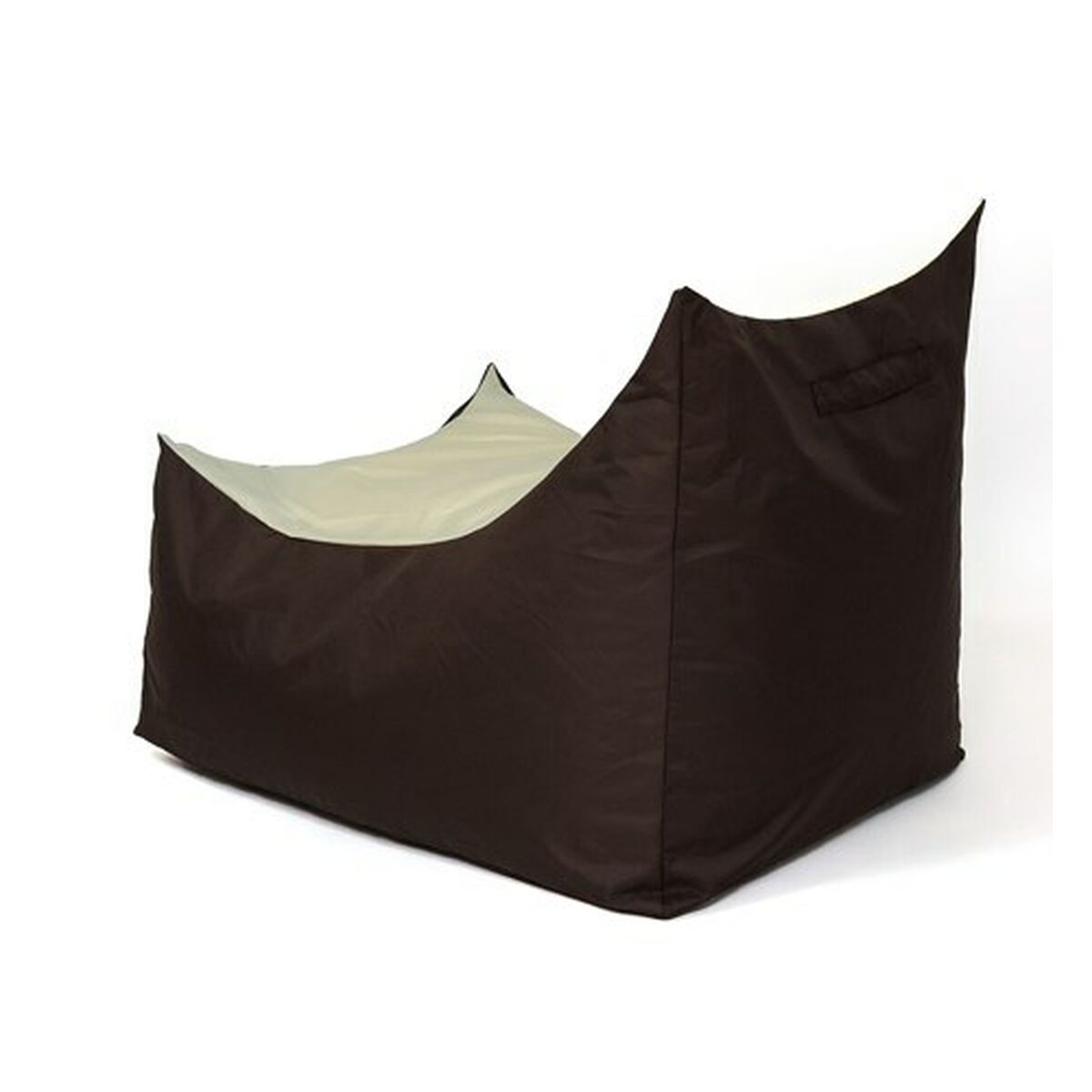 Puf GO GIFT krém bronz Oxford tkanina ripstop – obrázek 2