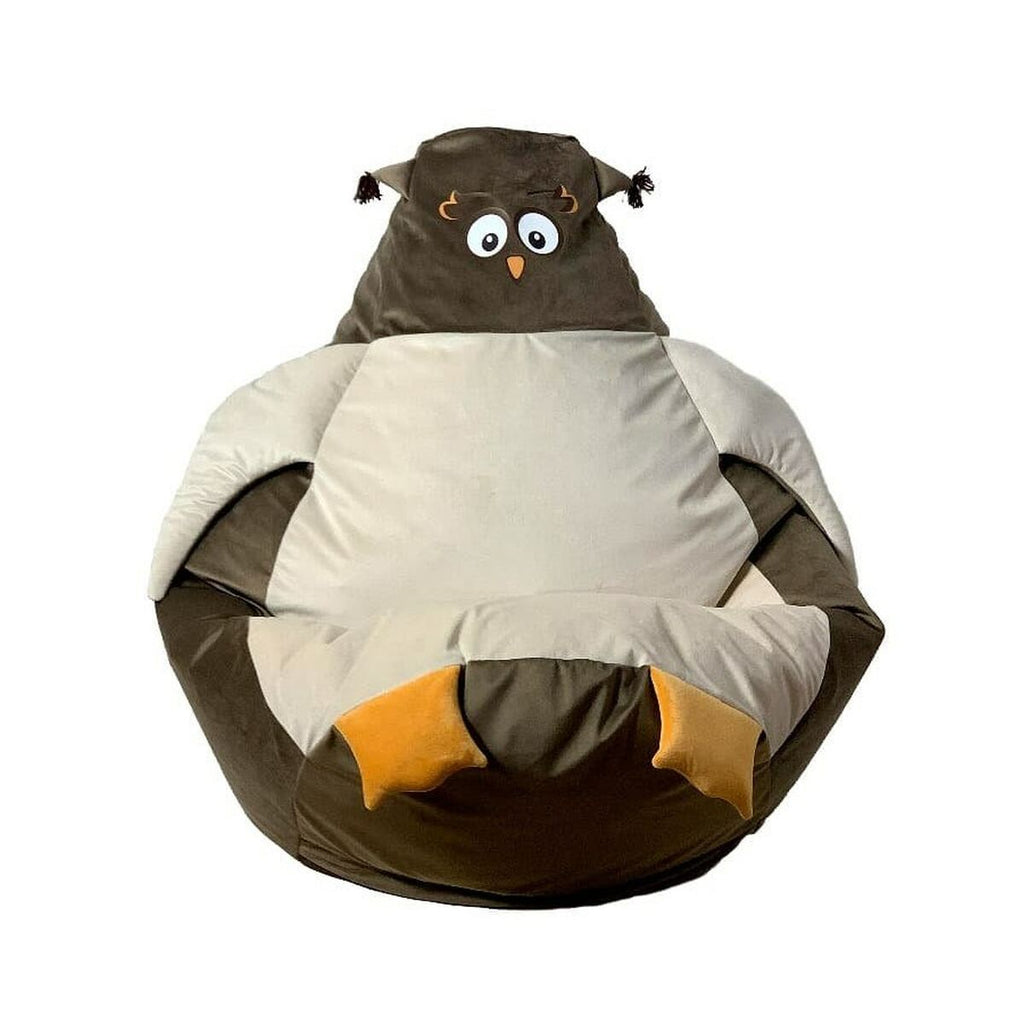 Sedací vak GO GIFT béžovo-bronzový Oxford 130 x 90 cm – obrázek 2