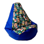 Puf GO GIFT modrý Oxford tkanina, ripstop, pelíšek pro psy 105 x 80 cm – obrázek 2