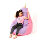 Puf GO GIFT Růžová purpurová Oxford 140 x 100 cm – obrázek 2