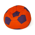 Sedací vak GO GIFT Červená Purpurová Oxford Fotbal 50x60x60 cm Oxford