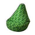 Puf GO GIFT zelený 140 x 100 cm Hruška 80x80x60 cm zelená