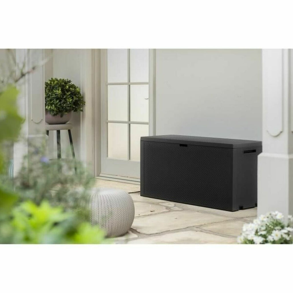 Venkovní úložný box Keter Emily Tmavě šedá Pryskyřice Plast (118 x 45 x 58 cm) – obrázek 4
