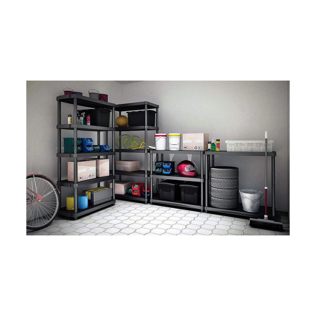 Regál Terry S-4 pryskyřičný se 4 policemi (60 x 30 x 132 cm) – obrázek 3