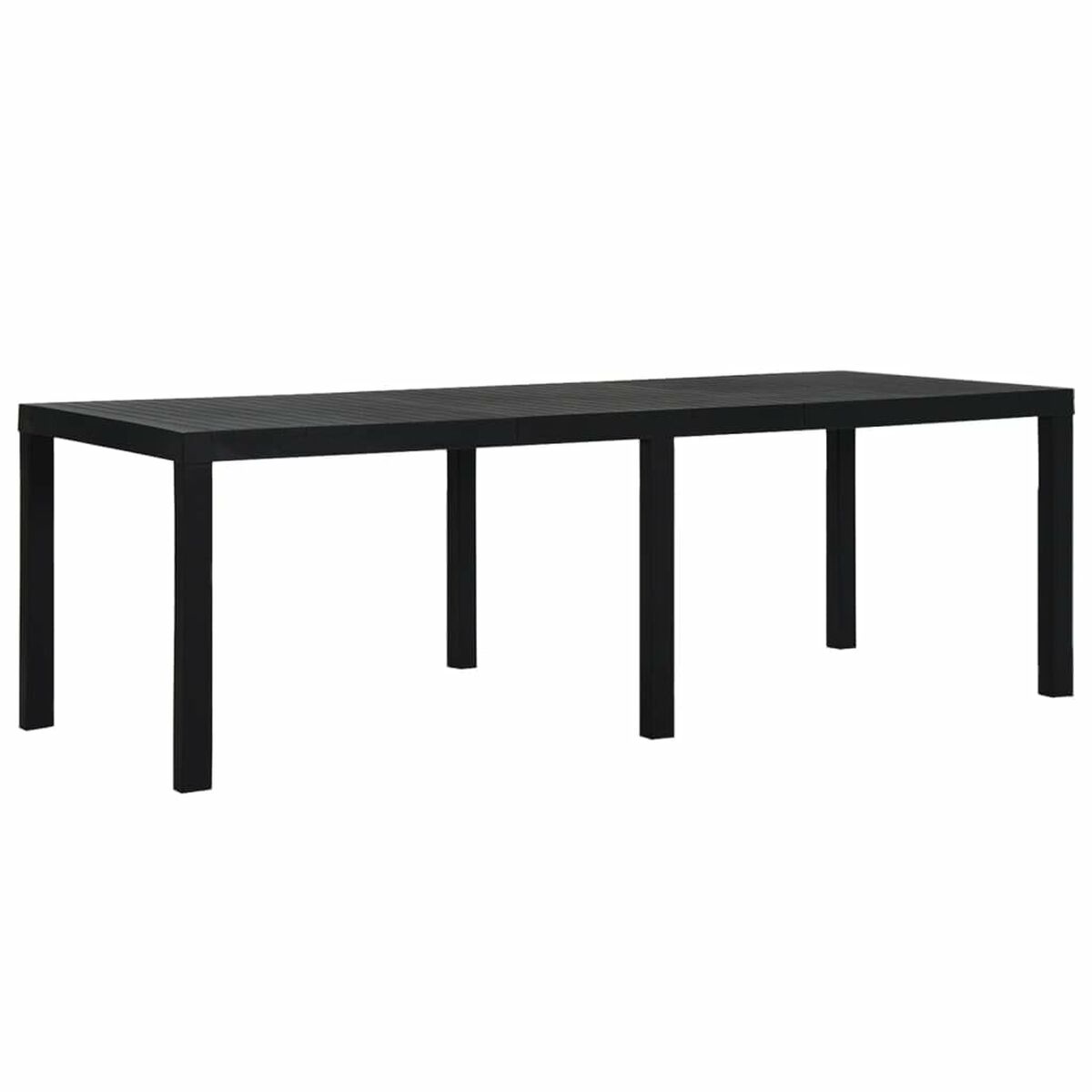Jídelní stůl IPAE Progarden Indo ind012an rozkládací antracit 220 x 90 x 72 cm – obrázek 2