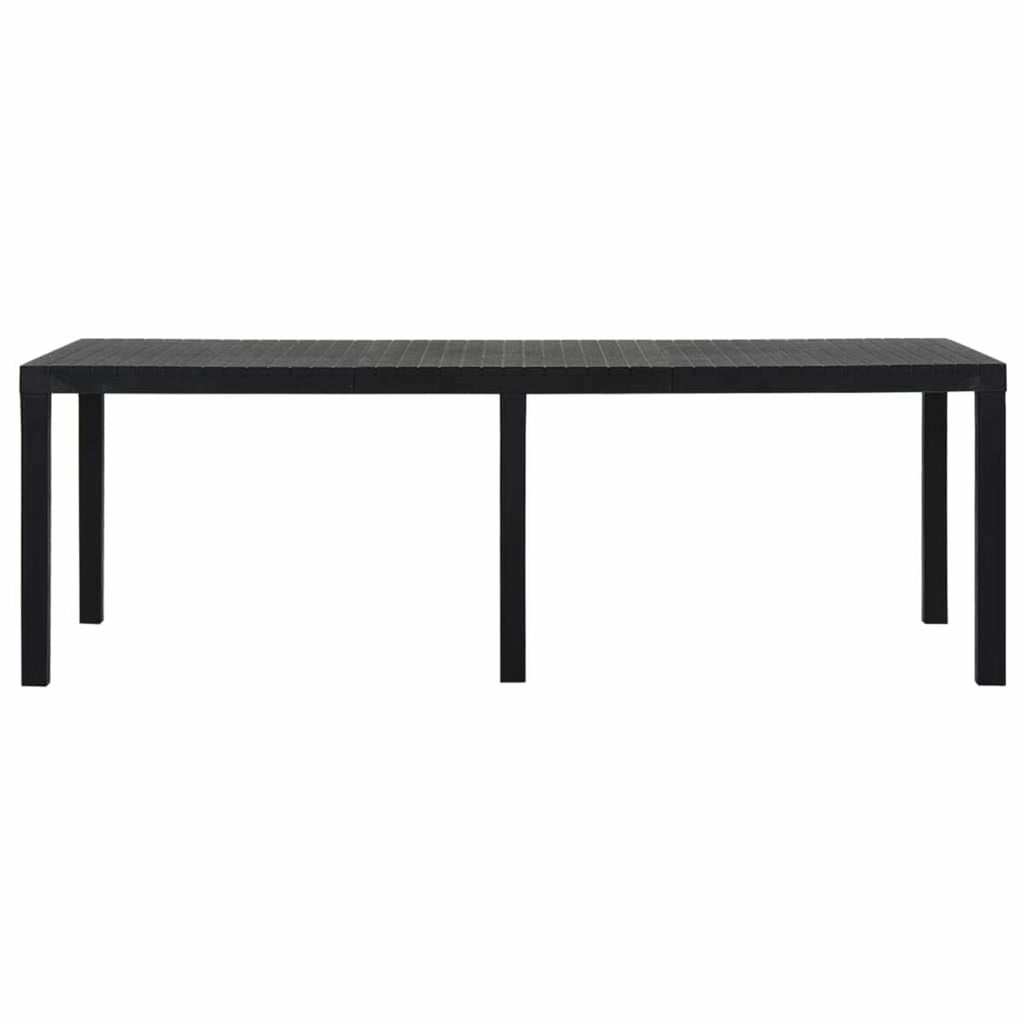 Jídelní stůl IPAE Progarden Indo ind012an rozkládací antracit 220 x 90 x 72 cm – obrázek 3