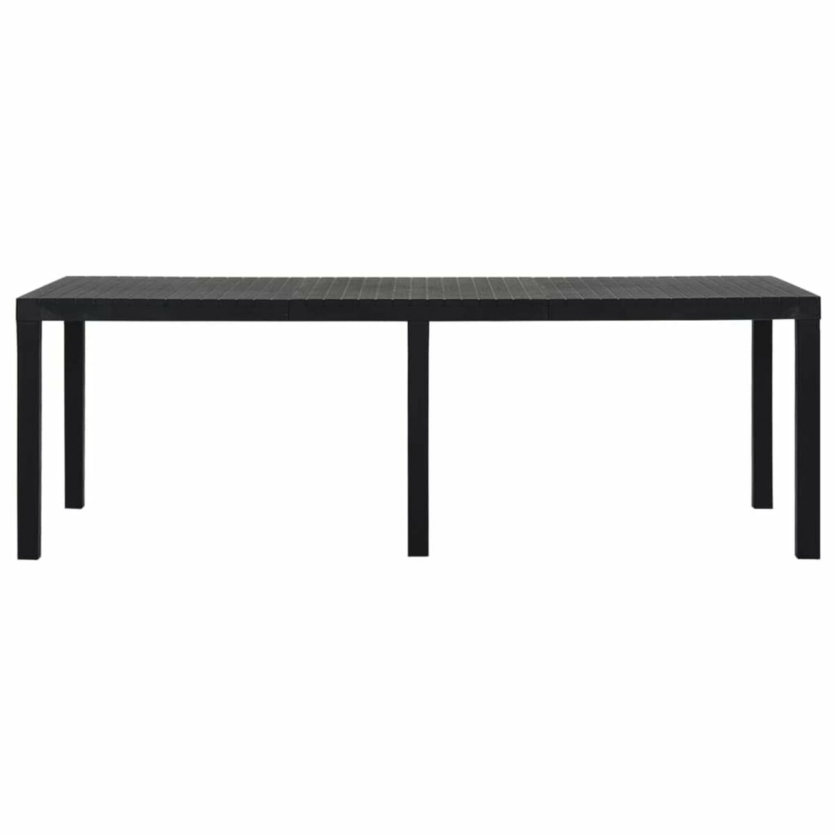 Jídelní stůl IPAE Progarden Indo ind012an rozkládací antracit 220 x 90 x 72 cm – obrázek 3