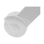 Lehátko IPAE Progarden Zircone Flexibilní S kolečky Bílá Polypropylen (72 x 195 x 101 cm) – obrázek 4