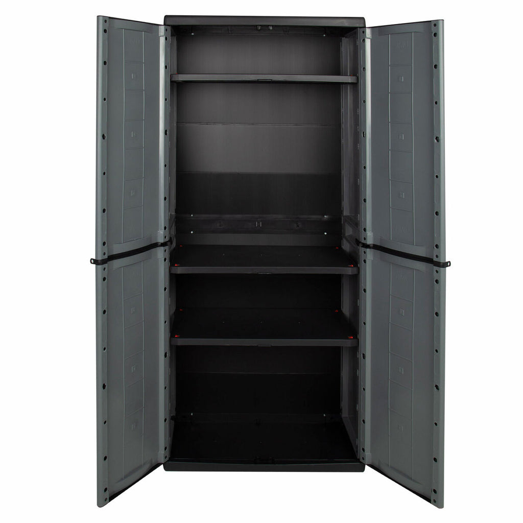 Skříň Curver Tmavě šedá Plast 68 x 166 x 39 cm – obrázek 5