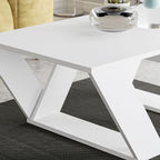 Stolní dekorace Alexandra House Living úhlopříčka, bílá, dřevo MDP 110 x 40 x 60 cm – obrázek 5