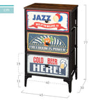 Komoda Max Home Vintage 45 x 77 x 30 cm – obrázek 4