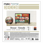 Komoda Max Home Vintage 103 x 77 x 30 cm – obrázek 7