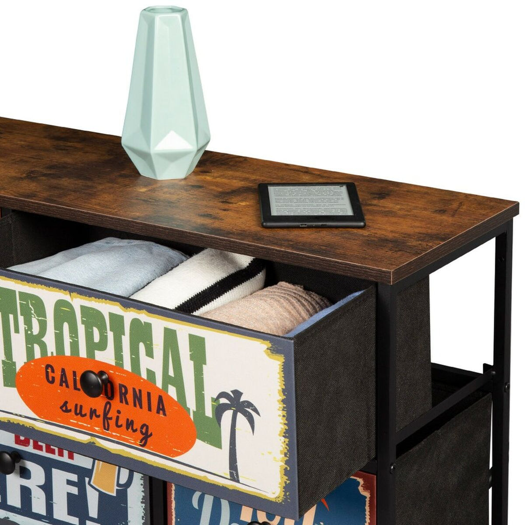 Komoda Max Home Vintage 103 x 77 x 30 cm – obrázek 3