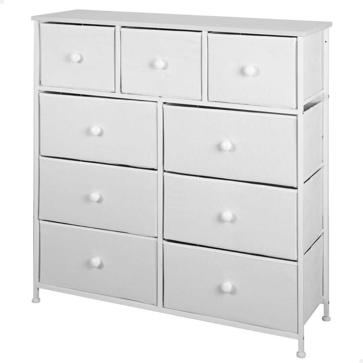 Komoda Max Home bílá 100 x 100 x 30 cm