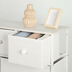 Komoda Max Home bílá 100 x 100 x 30 cm – obrázek 3