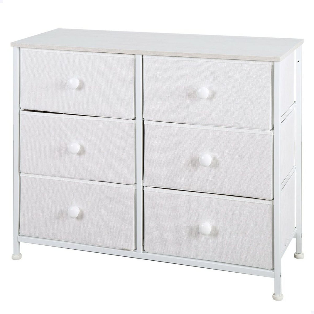 Komoda Max Home bílá 80 x 62 x 30 cm