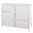 Komoda Max Home bílá 80 x 62 x 30 cm
