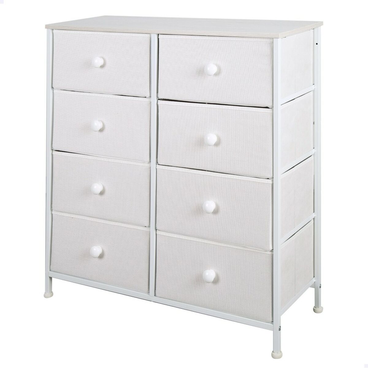 Komoda Max Home bílá 80 x 81 x 30 cm