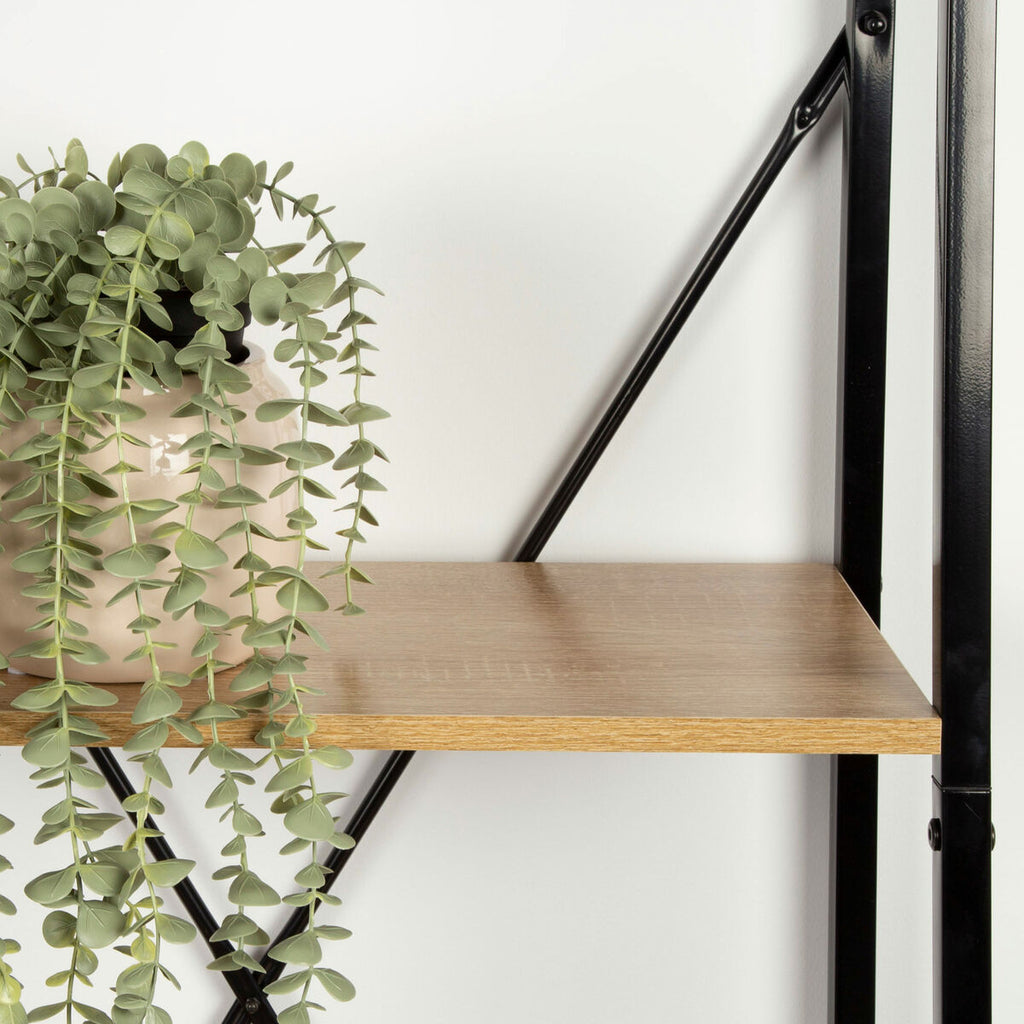 Regál Max Home ocel melamin dřevotříska 60 x 148 x 32 cm – obrázek 5