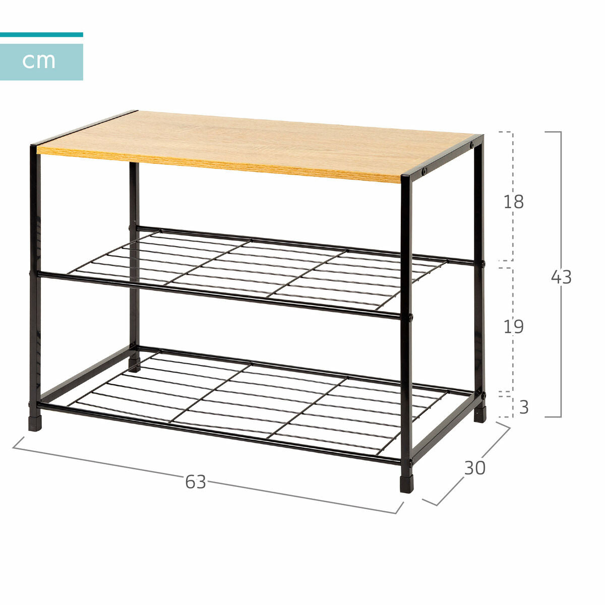 Botník Max Home 63 x 43 x 30 cm – obrázek 4