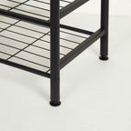 Šatní skříň s policemi Max Home Ocel melamin Dřevotříska Minimalistický styl 60 x 175 x 40 cm 46.5x12.5x71 cm – obrázek 6