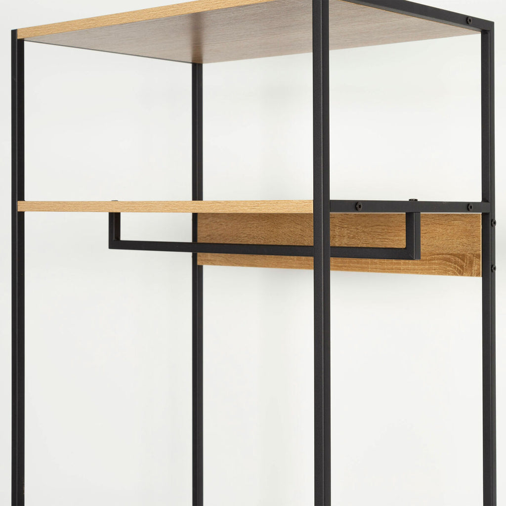 Skříň Max Home ocel melamin dřevotříska 60 x 175 x 40 cm – obrázek 3