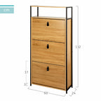 Botník Max Home 60 x 132 x 24 cm – obrázek 4