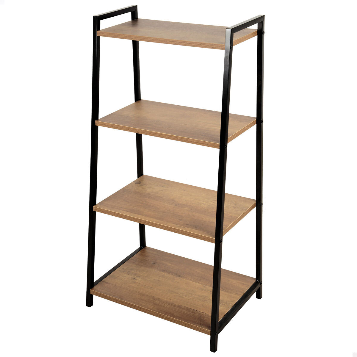 Regál Max Home železo dřevo MDF 4 police 43 X 90 X 30 CM